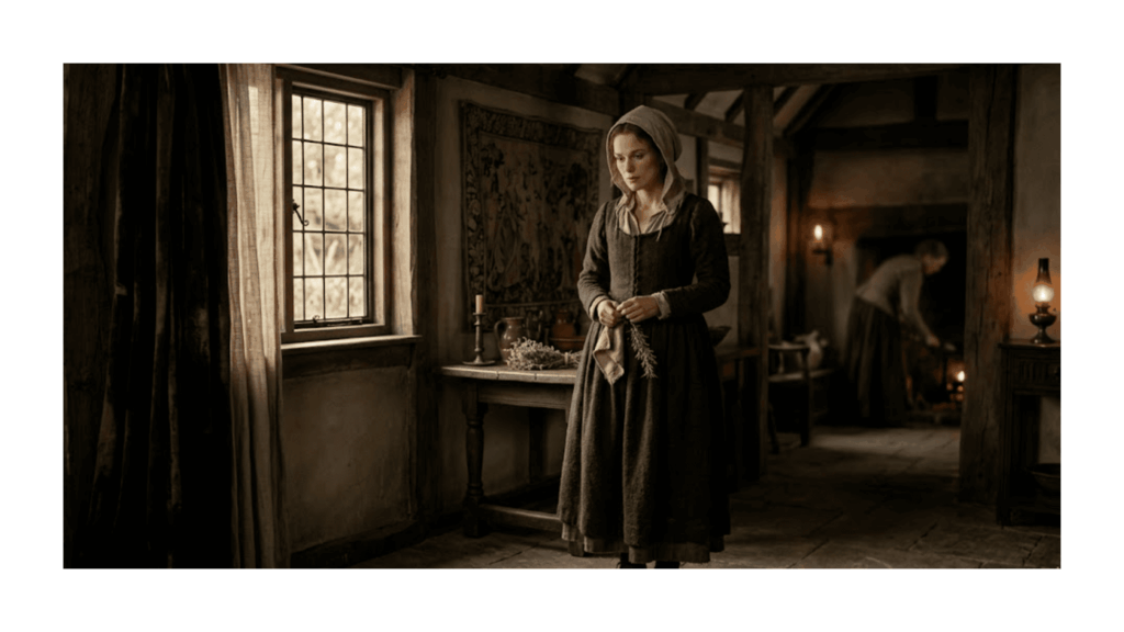 representação feminina no universo de Shakespeare inspirada no filme Hamnet